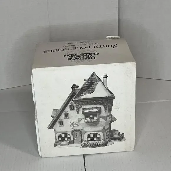Dept. 56 North Pole Series "Glacier Gazette" Heritage Village - Picture 3 of 11